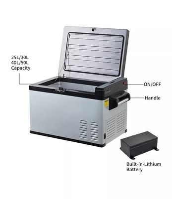 Draagbare Power Camping Auto Koelkast Koelkast voor Caravan Temperatuurbereik -20 10 C