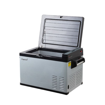 Draagbare 24,5 KGS zonne- en DC 12/24V compressor koelkast vriezer voor buitenactiviteiten