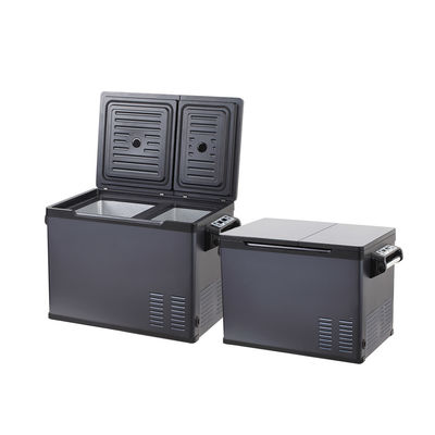 30L/40L/50L draagbare auto koelkast met dubbele temperatuurregeling en 45W compressor