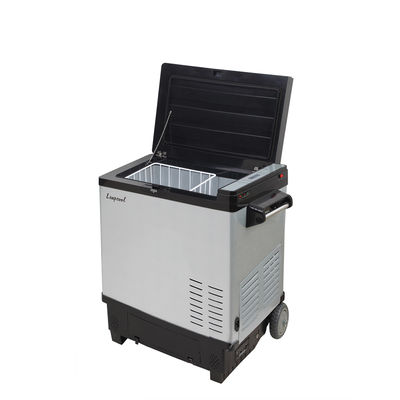 Draagbare compressor zonne-koelkast met een capaciteit van 50 liter en DC12V/24V OF 110V-240V spanning
