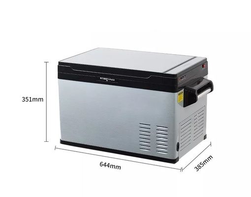 Zonne mini koelkast vriezer voor auto camping batterij aangedreven draagbare mini koelkast