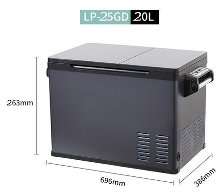 Compressor koelkast DC12V 24V Auto Draagbare vriezer koelkast voor kamperen