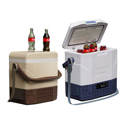 Draagbare DC-koelkast voor buiten/picnic Kleine literen Mini Auto koeler 12v Camping koelkast vriezer