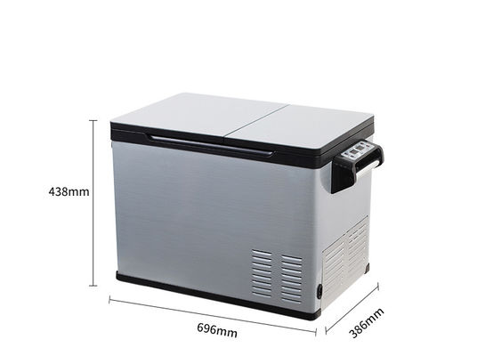 Dual Zone Fashion Design Solar Charging Refrigerator voor Kamperen 12v Auto koelkasten