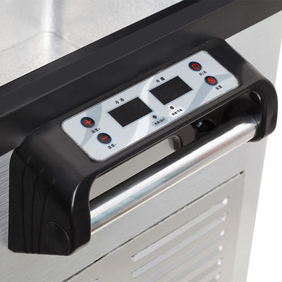 Multifunktioneel 50L auto koelkast met dubbele temperatuur vriezer perfect voor picknicks en thuis