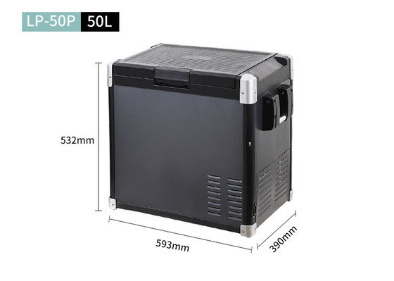 Koelmodus Koelkast 12V Draagbare 50L zonne-koelkast voor camping Truck RV boot