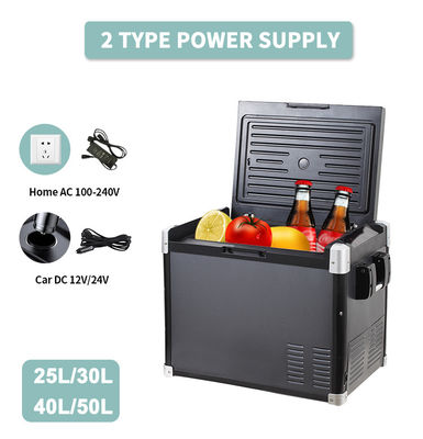 Koelmodus Koelkast 12V Draagbare 50L zonne-koelkast voor camping Truck RV boot