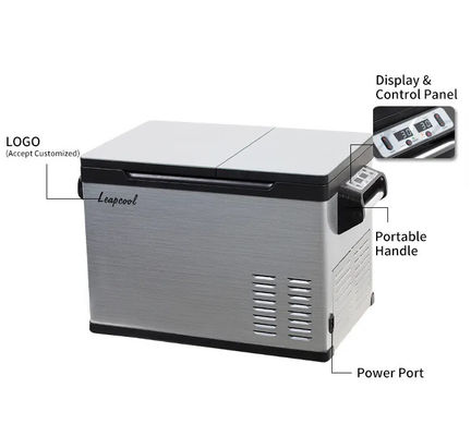 Draagbare compressor Koelkast Koelkast 17 kg Zonne-koelkast en auto mini koelkast 220v 12v