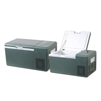 12V 25L mini kantoorkoelkast compact ontwerp met invertercompressor en Europese stopcontact