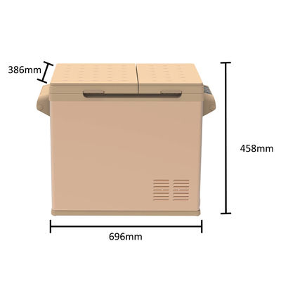 Nieuwste robuuste auto koelkast met compressor 18.5 kg 12V/24V Draagbare koelkast vriezer
