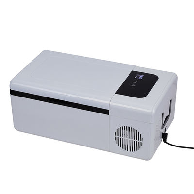 Draagbare mini auto koelkast 15L AC DC elektrische vriezercompressor voor vrachtwagen en camping