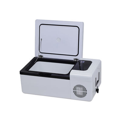 Draagbare mini auto koelkast 15L AC DC elektrische vriezercompressor voor vrachtwagen en camping