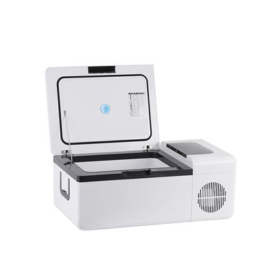 Auto-fitment 15L 12V DC Draagbare zonne-energie auto koeler vriezer voor reizen / kamperen